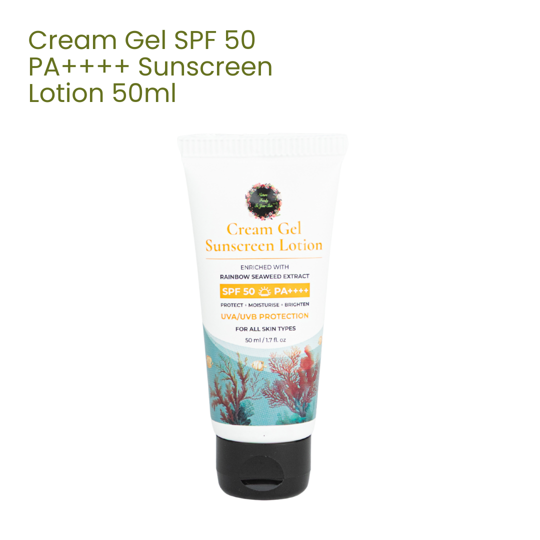 Cream Gel SPF 50 PA++++ Sunscreen Lotion