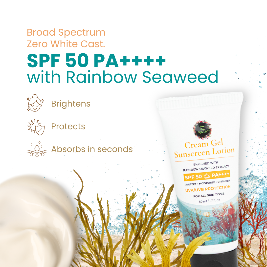 Cream Gel SPF 50 PA++++ Sunscreen Lotion