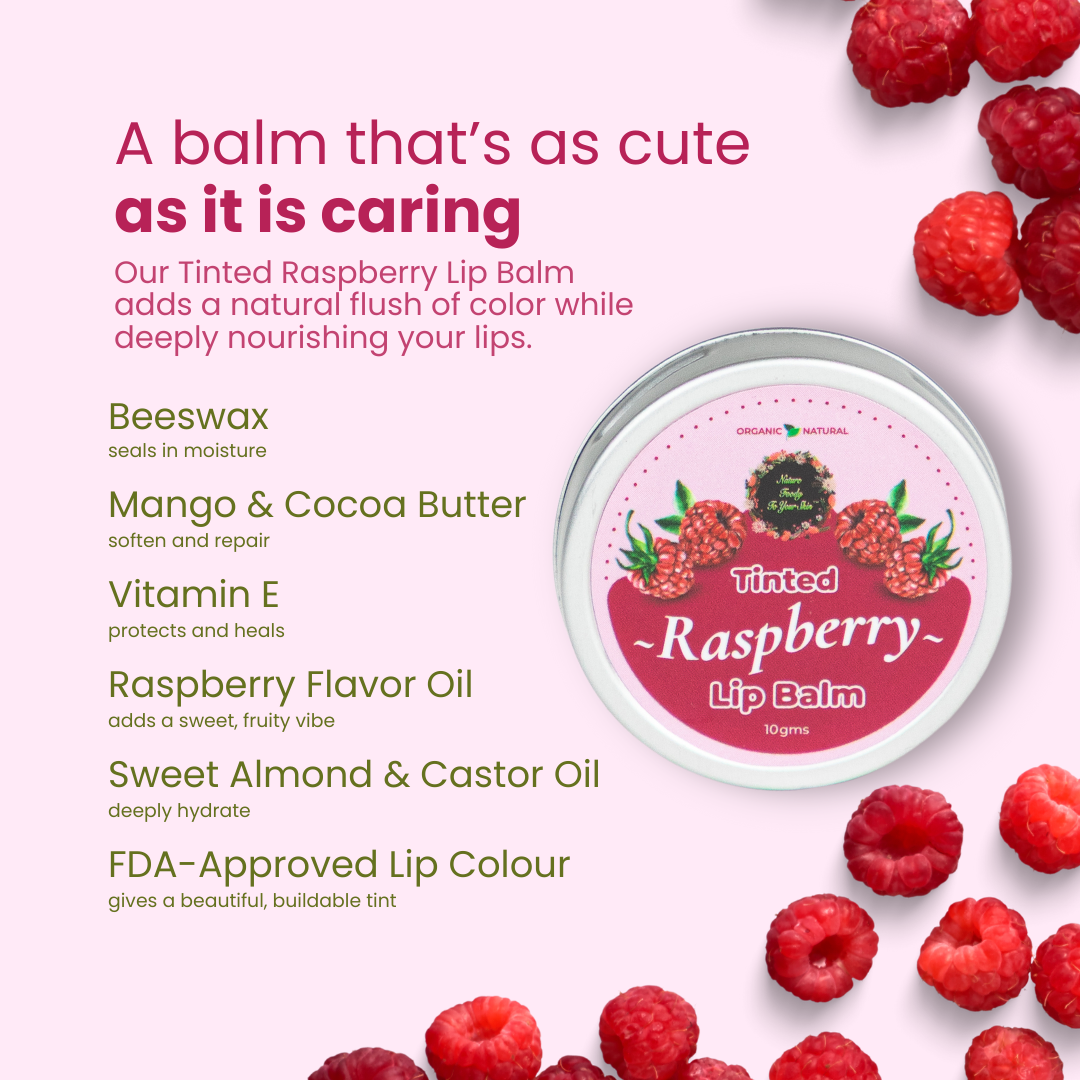 Tinted Raspberry Lip Balm