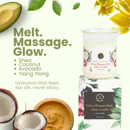Velvet Blossom Body Glow Candle
