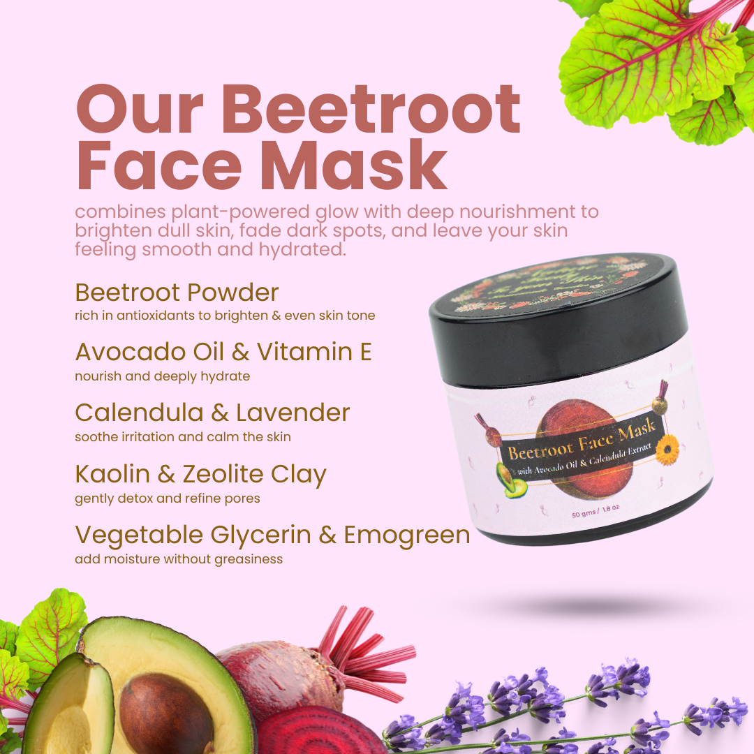 Beetroot Face Mask