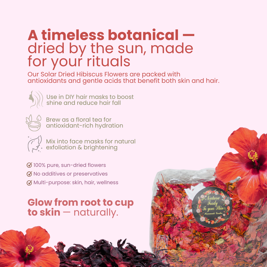 Solar Dried Hibiscus Flower