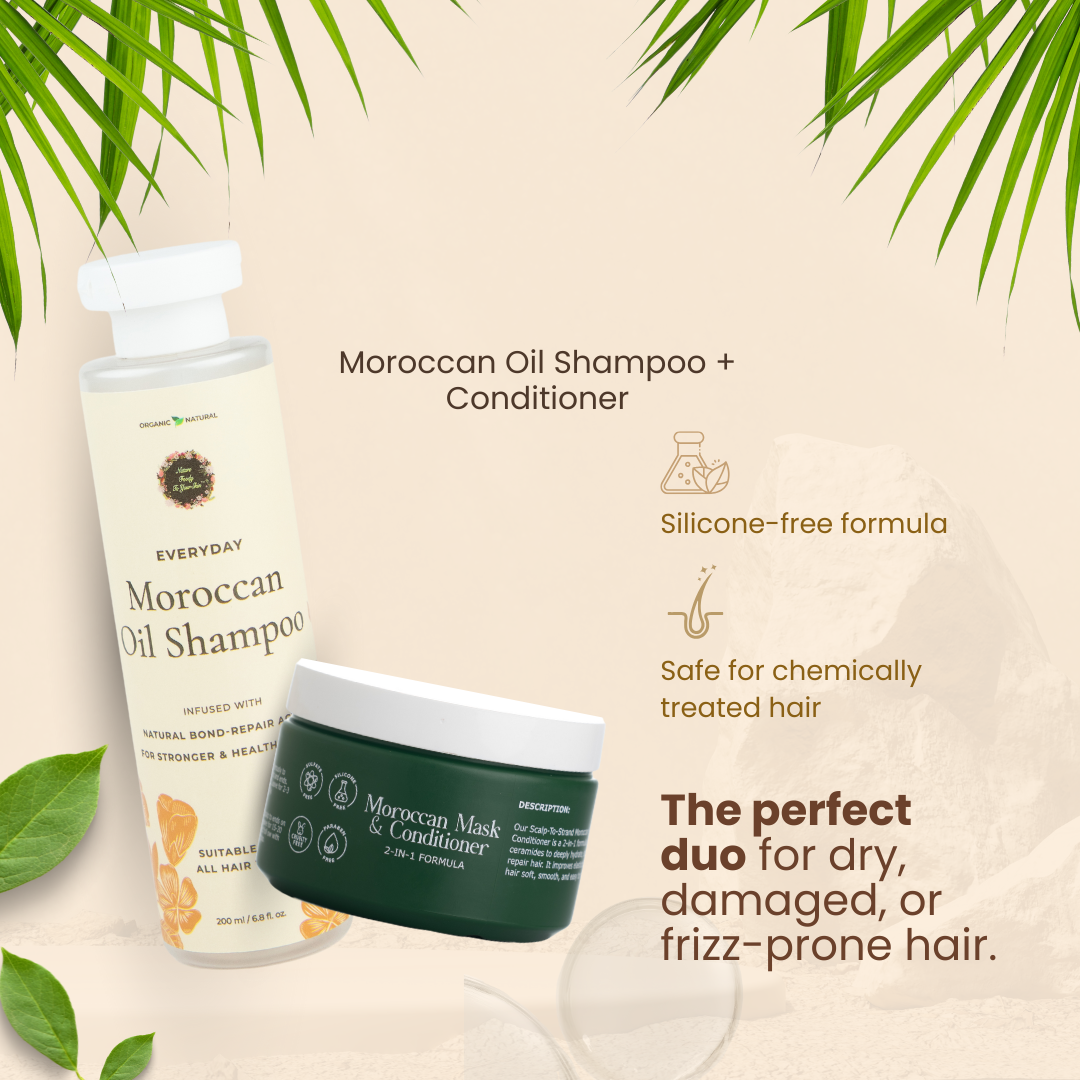 Everyday Moroccan Oil Shampoo & Conditioner Combo