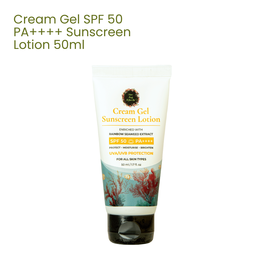 Cream Gel SPF 50 PA++++ Sunscreen Lotion